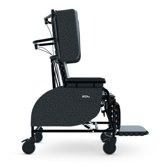 BRODA Midline Positioning Wheelchair, 18"W x 18.5"D